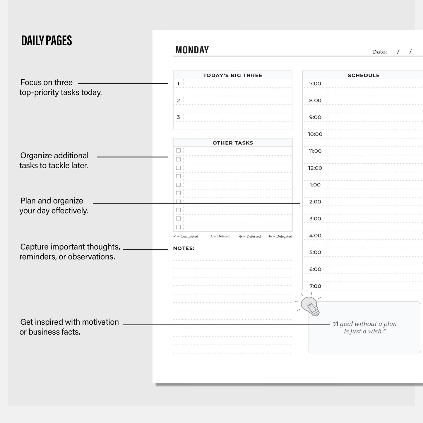 90-Day Business Planner